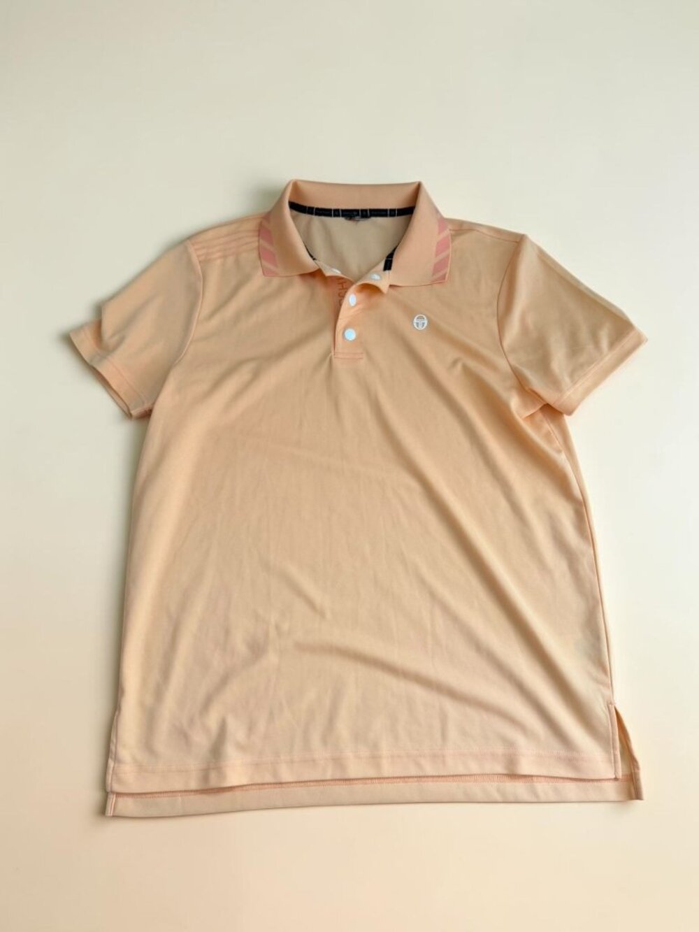 SERGIO TACCHINI Men’s Orange Polo Shirt Size Large